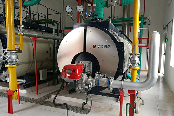 岷山有色金屬6噸一體冷凝燃氣蒸汽鍋爐（lú）案例（lì）
