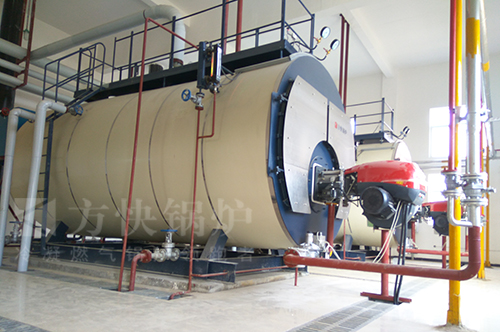 湖南電池化（huà）工（gōng）燃油氣蒸汽鍋爐案例